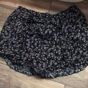 Floral Print Shorts